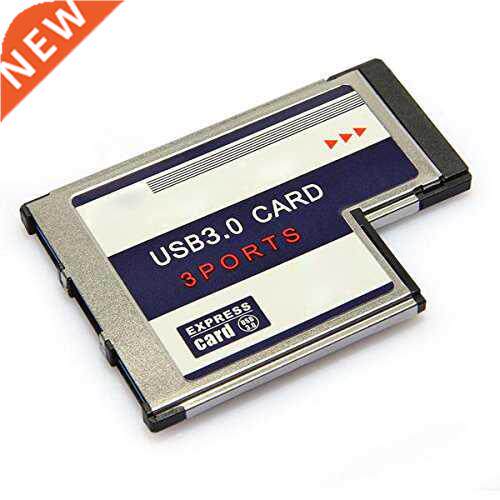 3 Port USB 3.0 Express Card 54mm PCMCIA Express Card for
