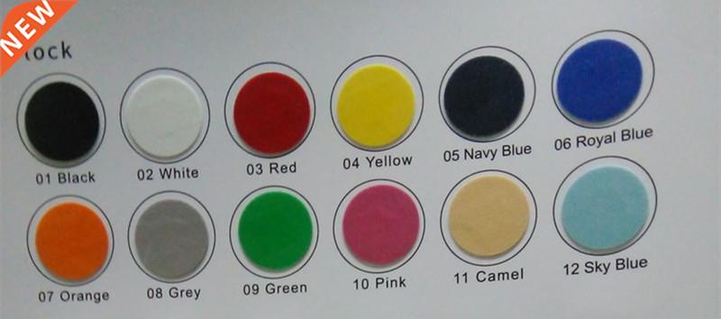 CDF 08 Grey color flock heat transfer polyester film, Heat