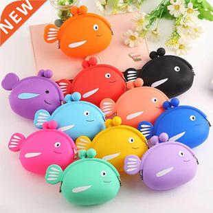 Cute Pouch Kawaii Wom Animal Purse Fish Cartoon Coin Fashion