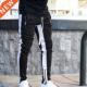Casual zipper Pants Fitness Tracksui Mens Sportswear Joggers