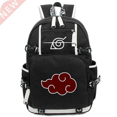 Anime Cosplay Backpack Akatsuki Sharingan Student School Sho