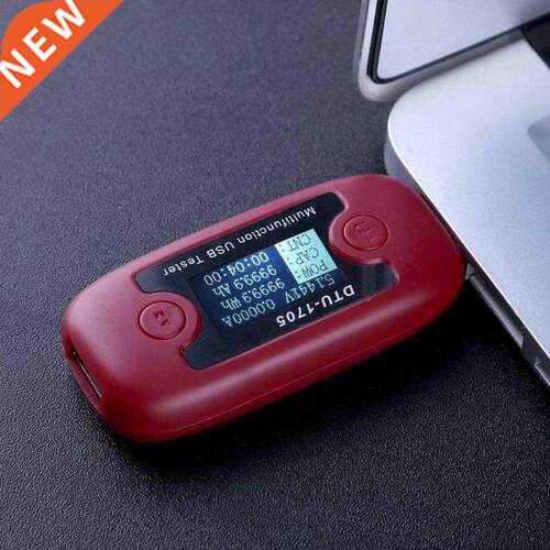 DC 4-30V 0-5A Charge Type-C USB LCD Tester Voltmeter Ammete