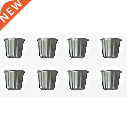 Canele Mold, Cannele Muffin Cup, 8Pcs Non-Stick Cannele