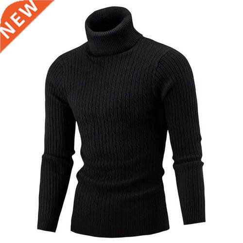2022 Men's Turtleneck Sweater Fall/Winter Men's Turtleneck W
