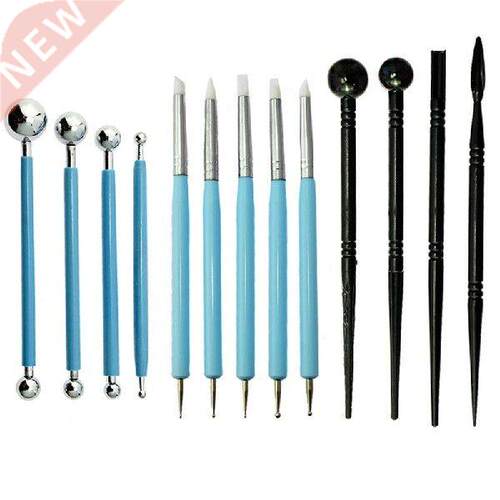 Quality 13pcs Polymer Modeling Clay Sculpting Tools,