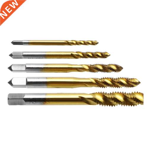 5pcs/lot Spiral Fluted Machine Screw Tap M M4 M5 M6 M8 Spir