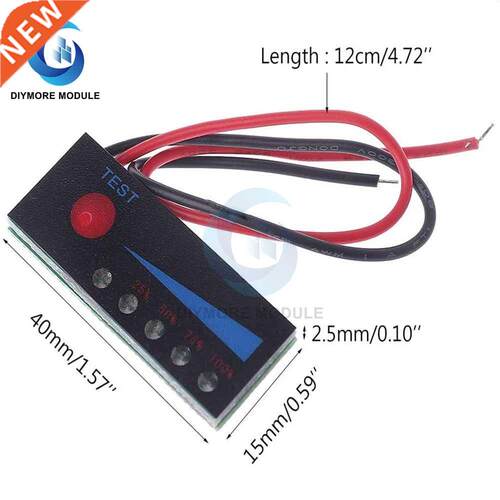 BMS 1S 2S 3S 4S 5S 6S 7S Lithium LiFePO4 Battery Capacity Te