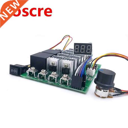 60A Digital display PWM speed controller module 10-55V 0~100