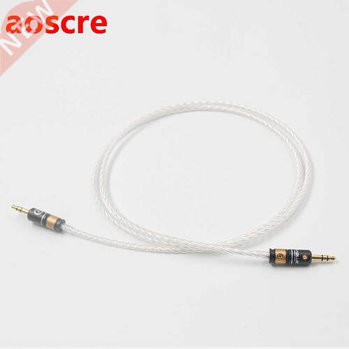 Odin 7N Silver Plated 3.5mm Male To 3.5mm Male Audio Stereo