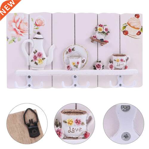 1Pc European Style Wooden Decoration Hooks Coat Hook