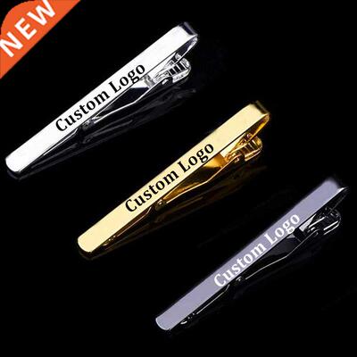 Dropshipping Personlized Customized DIY Logo Lser Tie Clip