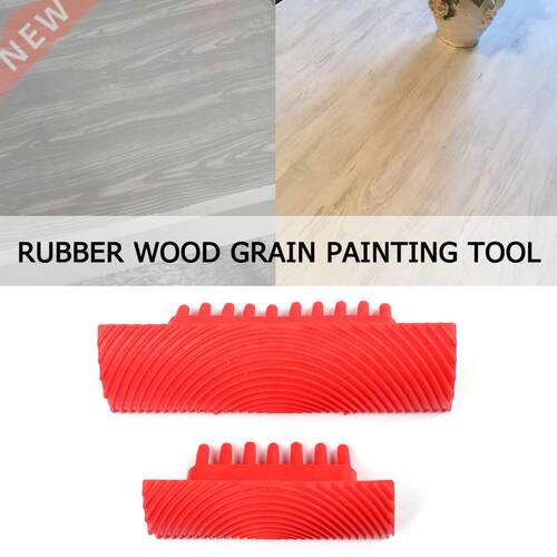 2pc Rubber Roller Brush  Brushing Painting Tool Imitation
