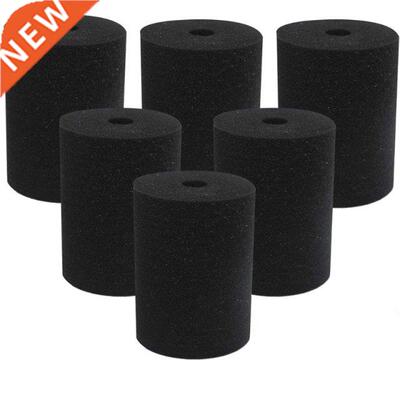 6 Piece Black Cup Turner Foam Flexible Tumbler Sponge Insert