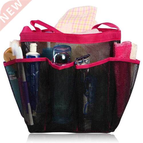 Mesh 8 pocket shower caddy Oxford cloth storage box Bath Cad