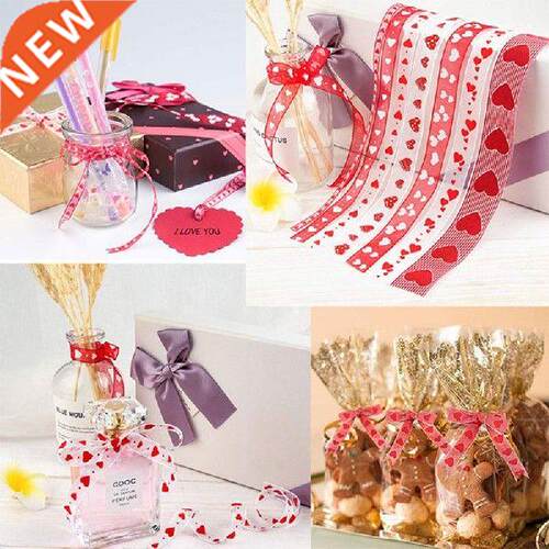 Heart Wedding Ribbons Organza Ribbon For Wedding Single