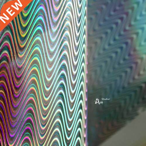 Curved PU Leather Magic Color Designer Fabric High-End