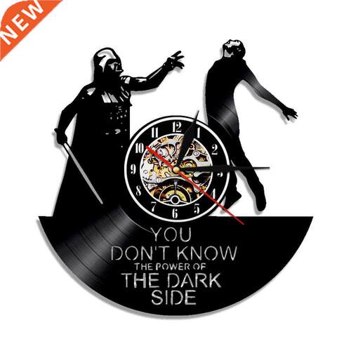 Science Fiction Movie Series Vinyl Record Wall Art Clock Sam