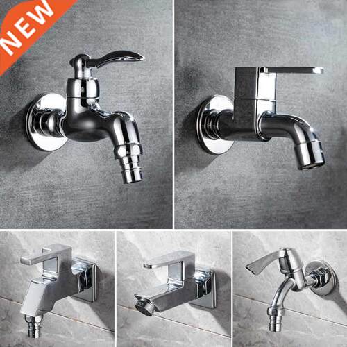 Znc alloy Garden Faucet Wall Mounted Brushed Outdoor Bbco