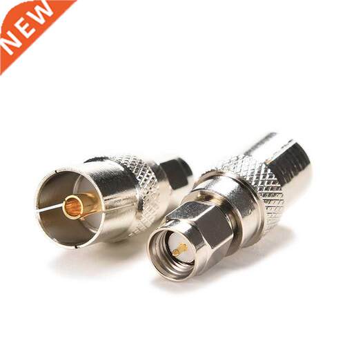 IEC PAL DVB-T TV female jack to SMA plug male connector stra