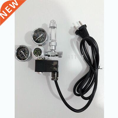 220V Aquarium CO2 Regulator Magnetic Solenoid Check Valve