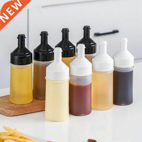 2 Pcs Squeeze Bottle Kitchen Accessories Plastic Condiment D