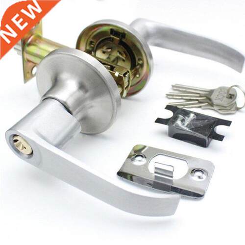 2 Pieces Entrance Lever Door Handle Office Front Door Gate E