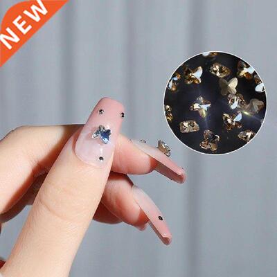 2Pcs/3Pcs Nail Ornament Luxury 3D Effect Gloss Rhinestones