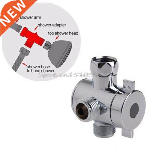 Way T-adapter Valve For Toilet Bidet Shower Head Diverter