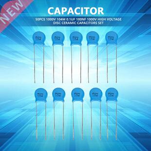 Contator 50Pcs 1000V 104M 0.1uF 100nF 1000V High Voltage Dis