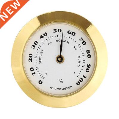 Hygrometer 38mm Moisture Meters Cigar Accessories Tobacco Po
