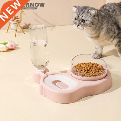Dog Cat Bowl Automatic Feeder Water Fountain Drinking