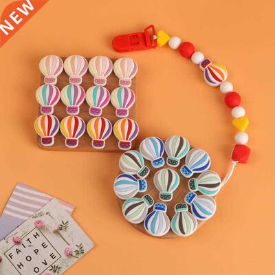 Kovict 10pcs New Cartoon Hot Air Balloon Baby Rodent BPA Foo
