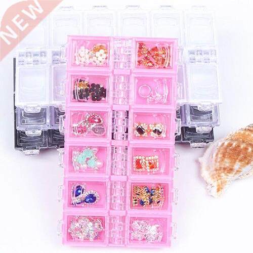 12 Grids Adjustale Transparent Plastic Storage ox for