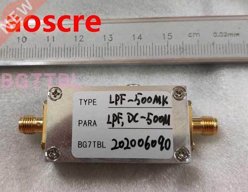 0.1M,1M,2M,5M,10M,30M,40M,100M,500M,1G,Low pass filter, LPF,