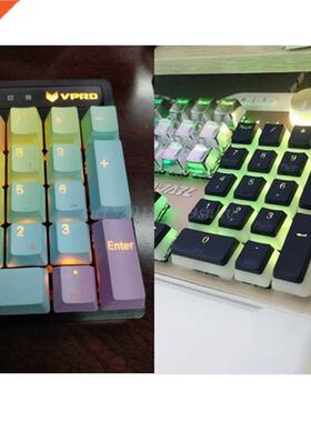 OPEN-SMART 17 Key RGB Top Prnted PBT Shot Backlt Keycap Fo