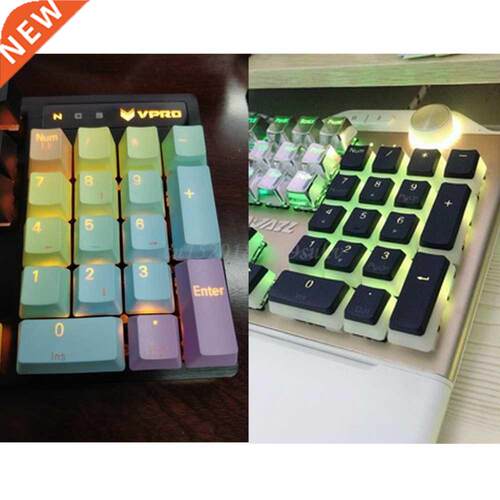 OPEN-SMART 17 Key RGB Top Prnted PBT Shot Backlt Keycap Fo