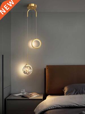 Bedside Chandelier Modern Minimalist Creative Starry Nordic