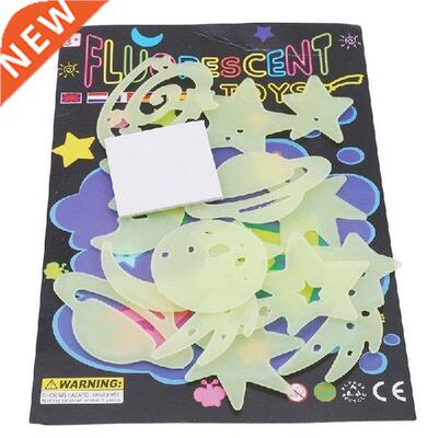 Hot Fluorescent Stickers Universe Planet Star Glow Dark