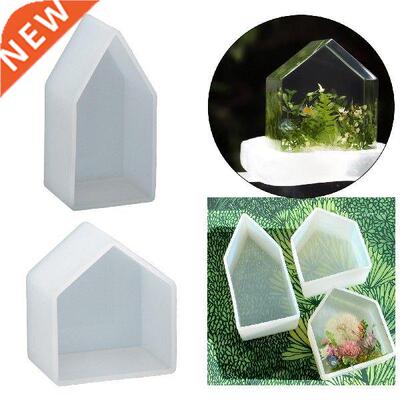 Geometry House Shape Mold Jewelry Making Art Handmade