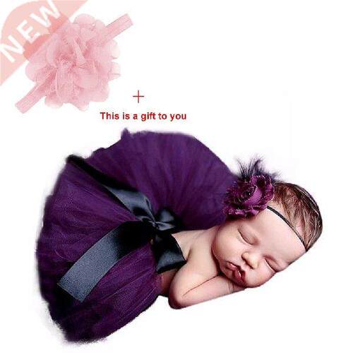 Newborn Baby Girls Boys Costume Tutu Skirt With Headband