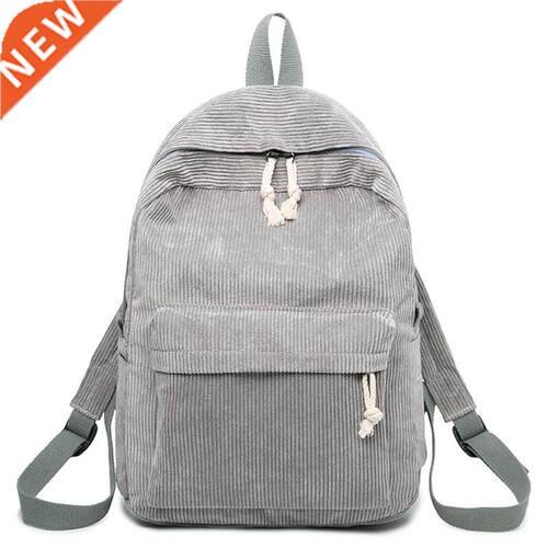 Women Casual Korean Style Solid Color School Backpack Mochil