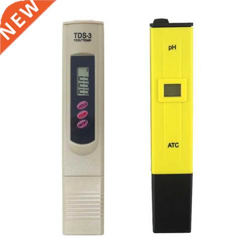 Portable Digital PH Meter TDS Tester Pen 0.0-14.0 PH 0-9990