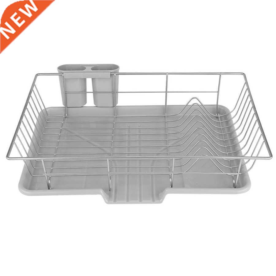 kitchen rack Metal Dish Storage Rack Drainer Kitchen Utensil
