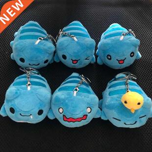 Bugcat Capoo Stuffed Toys Key Chain Cosplay Blue Cute Cat To