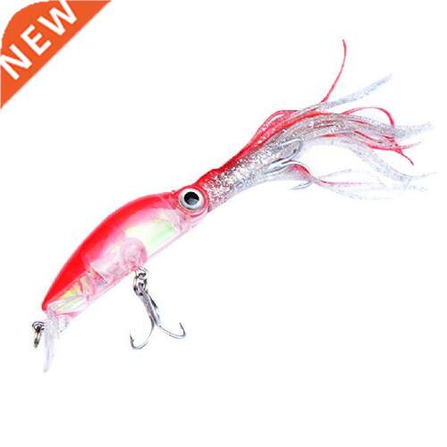1Pcs 12cm Fishing Lures Multicolor Soft Plaic Squid