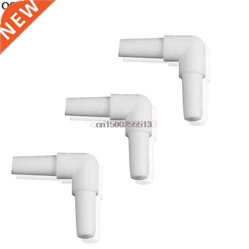 5PCS Aquarium Plastic 2-Way Air Line Valve Elbow Tubing Conn