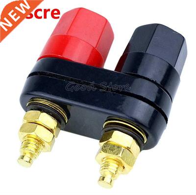 Banana plugs Couple Terminals Red Black Connector Amplifier