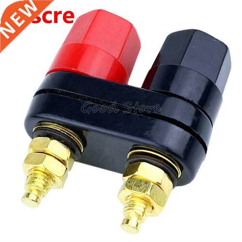 Banana plugs Couple Terminals Red Black Connector Amplifier