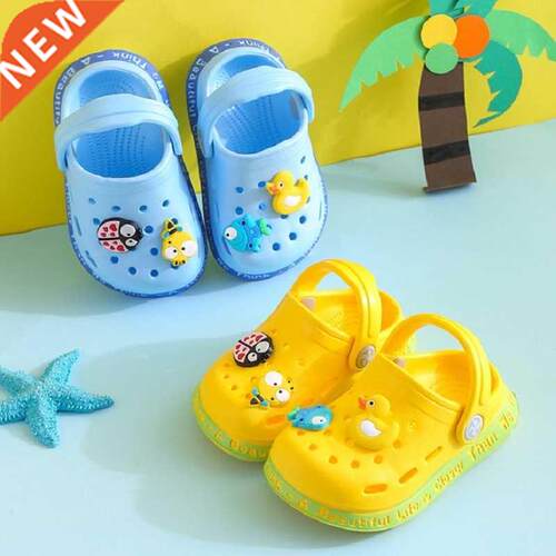 Children's Summer Cartoon Cute Cave Hole shoes Duckl