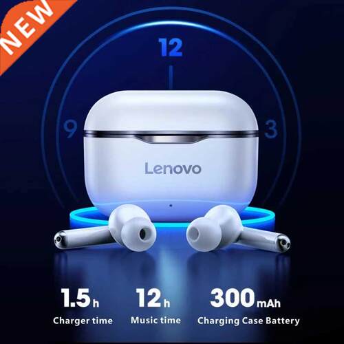 Original Lenovo LP1 TWS Wireless Earphone Bluetooth 5.0 Dual